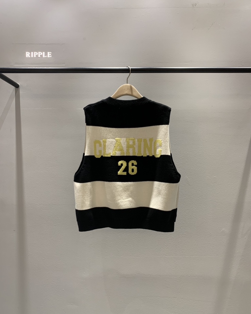 RIPPLE-P韓國代購女裝新款人氣熱賣時尚職業休閑26春季馬甲RIPPLE-P馬甲