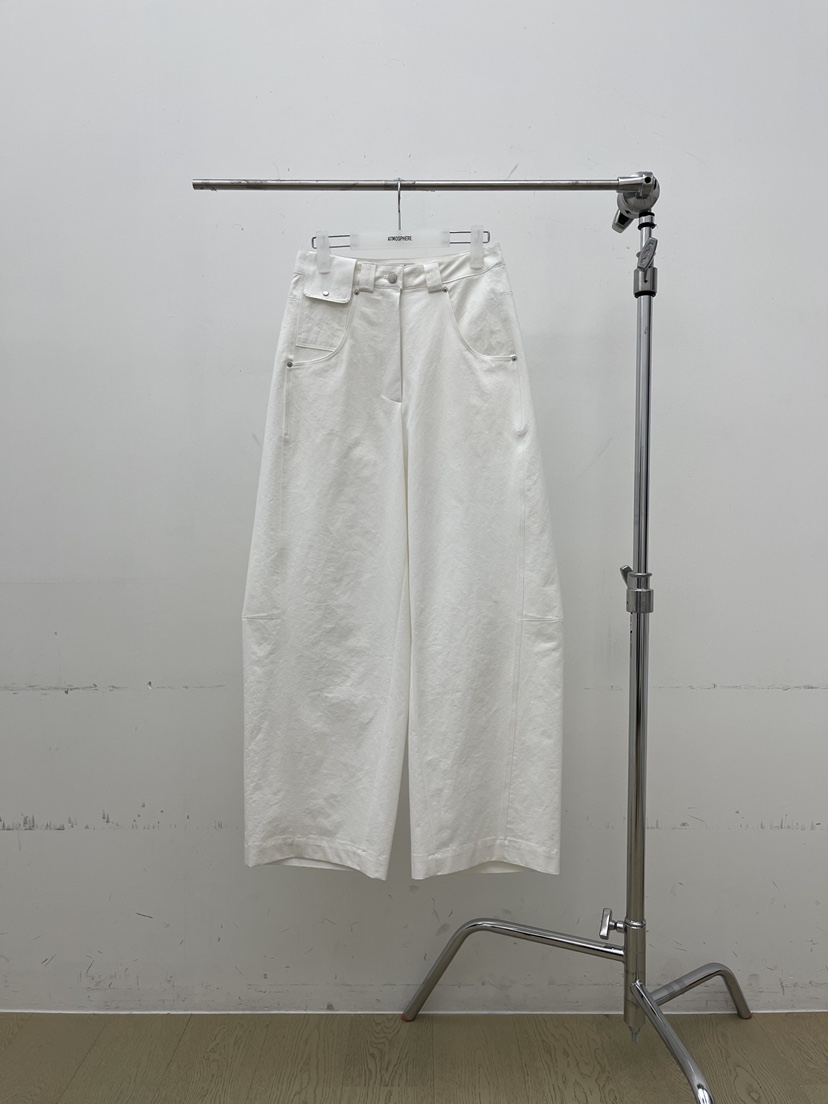 ATMOSPHERE韓國直郵女士新品26春季人氣時尚推薦休閑褲口袋ATMOSPHERE/BLING休閑褲圖色1