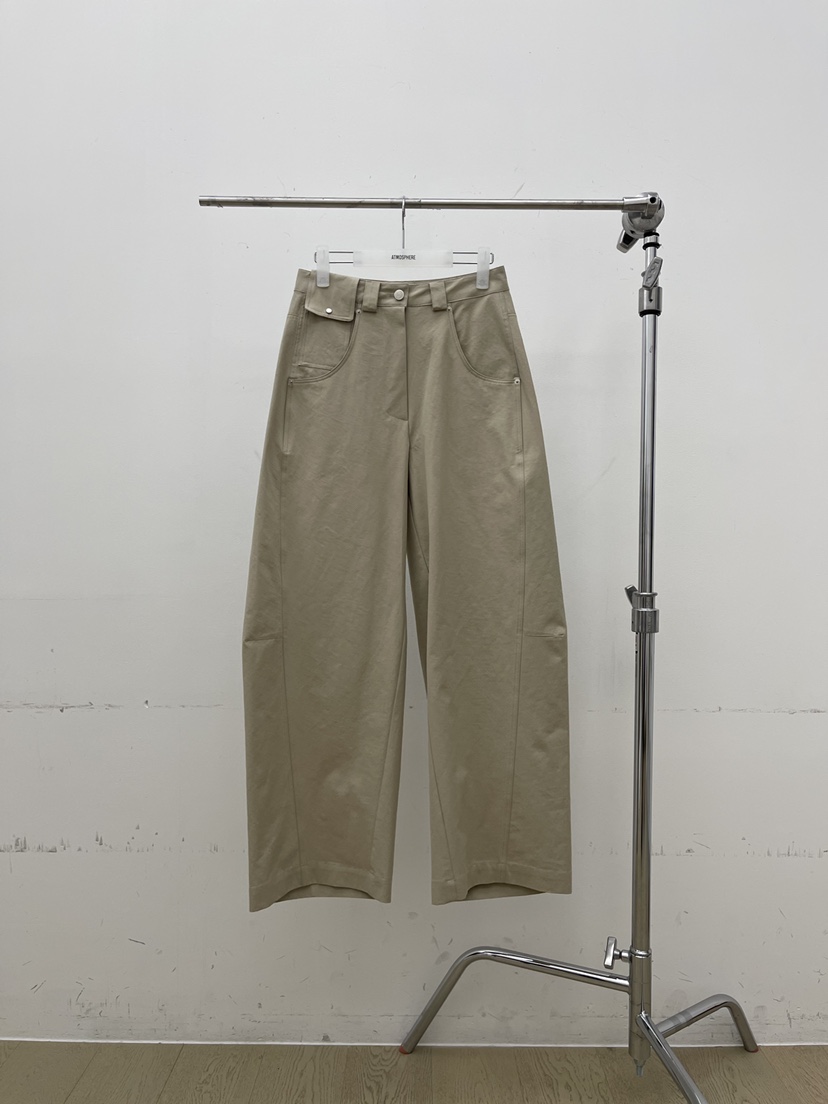 ATMOSPHERE韓國直郵女士新品26春季人氣時尚推薦休閑褲口袋ATMOSPHERE/BLING休閑褲圖色2