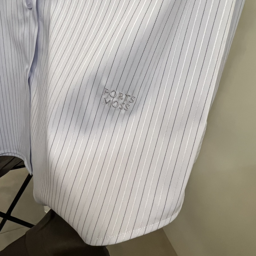 PORTS MOSS韓國代購女士新款熱賣休閑26春季時尚襯衫蕾絲衫PORTS MOSS襯衫/蕾絲衫