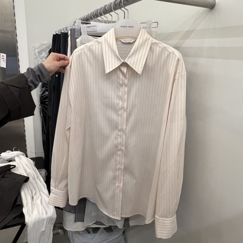 PORTS MOSS韓國代購女士新款熱賣休閑26春季時尚襯衫蕾絲衫PORTS MOSS襯衫/蕾絲衫圖色1