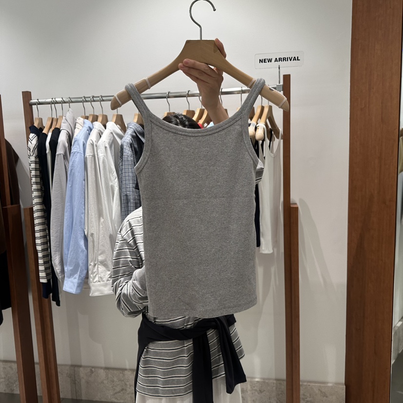 ANDMORE BUTTON東大門直郵女士新款推薦人氣26春季吊帶背心ANDMORE BUTTON吊帶/背心圖色2