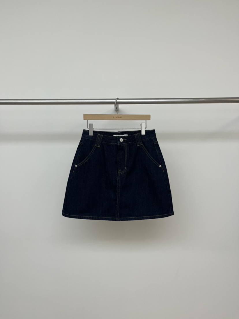 BLENDING-p東大門實拍女士新品26春季熱賣推薦休閑職業短裙BLENDING-p短裙圖色2