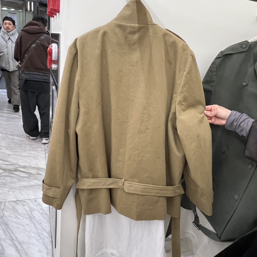 PORTS MOSS韓國直郵女裝新款推薦熱賣職業休閑夾克含腰帶PORTS MOSS夾克