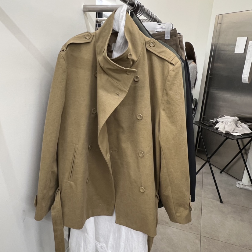 PORTS MOSS韓國直郵女裝新款推薦熱賣職業休閑夾克含腰帶PORTS MOSS夾克圖色1