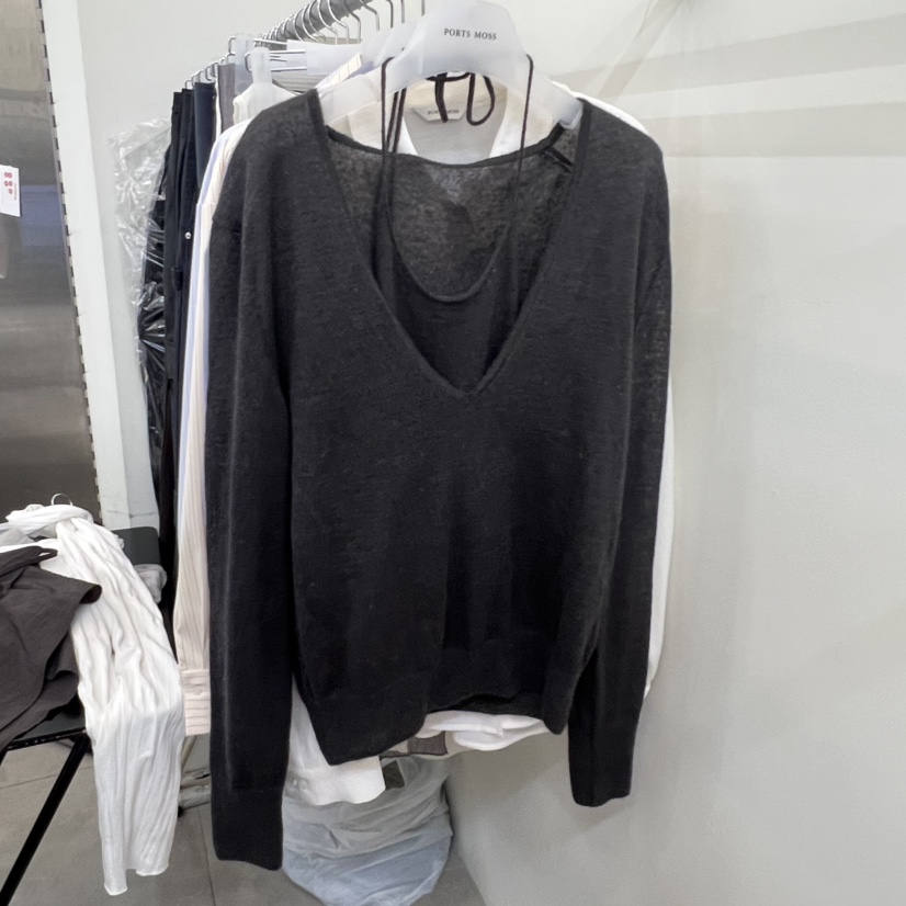 PORTS MOSS東大門代購女裝新品推薦時尚人氣套裝V領套裝PORTS MOSS套裝圖色2