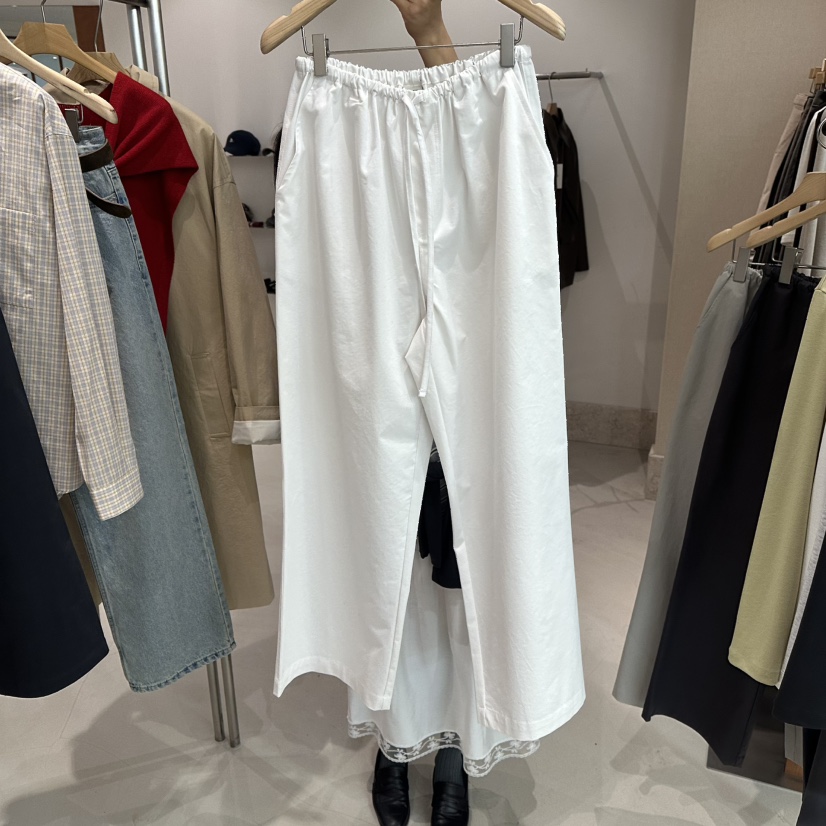 ANDMORE BUTTON東大門實拍女士新款熱賣休閑職業休閑褲棉ANDMORE BUTTON休閑褲圖色1