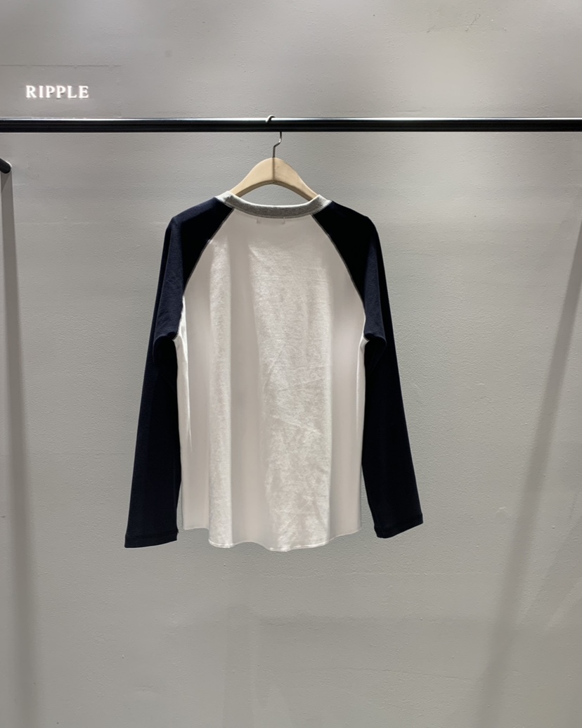 RIPPLE-P韓國代購女裝新款熱賣人氣推薦26春季休閑長袖T恤RIPPLE-P長袖T恤