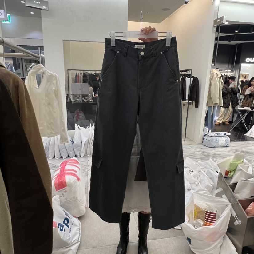 PORTS MOSS東大門代購女裝新品職業休閑人氣熱賣推薦牛仔褲PORTS MOSS牛仔褲圖色2