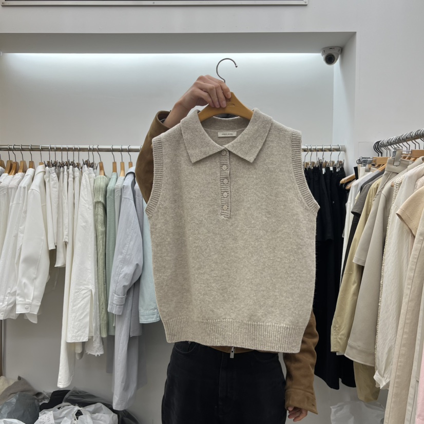 DRESS ROOM韓國直郵女士新品職業熱賣推薦休閑人氣吊帶背心DRESS ROOM吊帶/背心圖色3