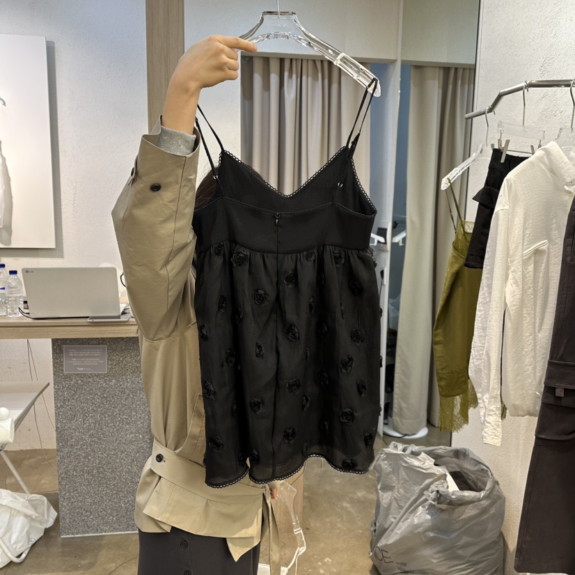 PLOVER東大門代購女士新款職業時尚休閑推薦熱賣連衣裙花朵PLO_VER連衣裙