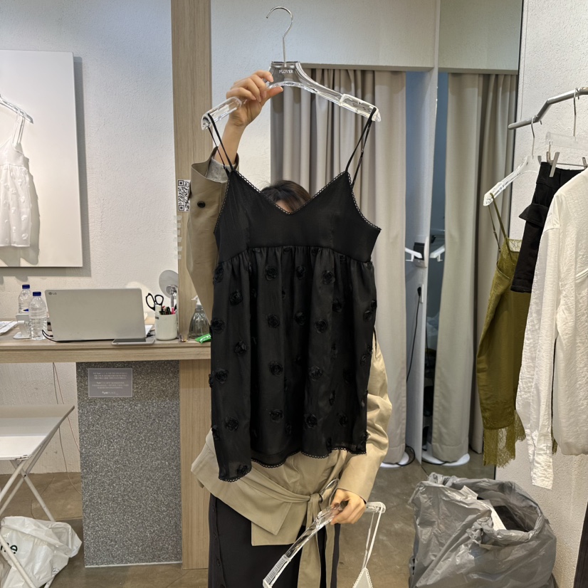 PLOVER東大門代購女士新款職業時尚休閑推薦熱賣連衣裙花朵PLO_VER連衣裙圖色2