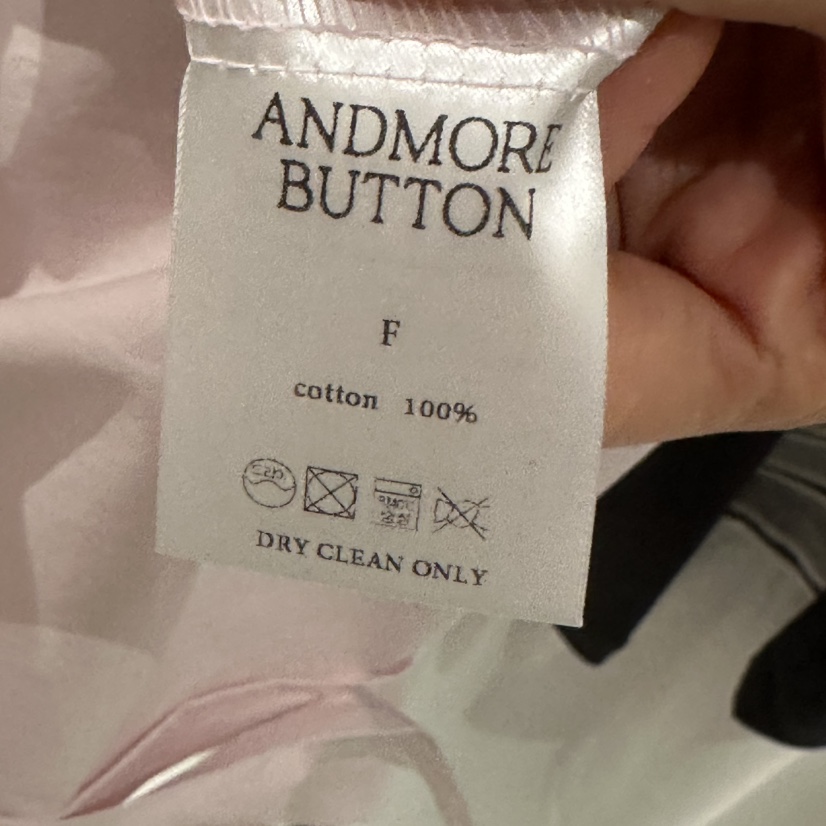 ANDMORE BUTTON韓國代購女裝新款職業休閑時尚襯衫蕾絲衫ANDMORE BUTTON襯衫/蕾絲衫