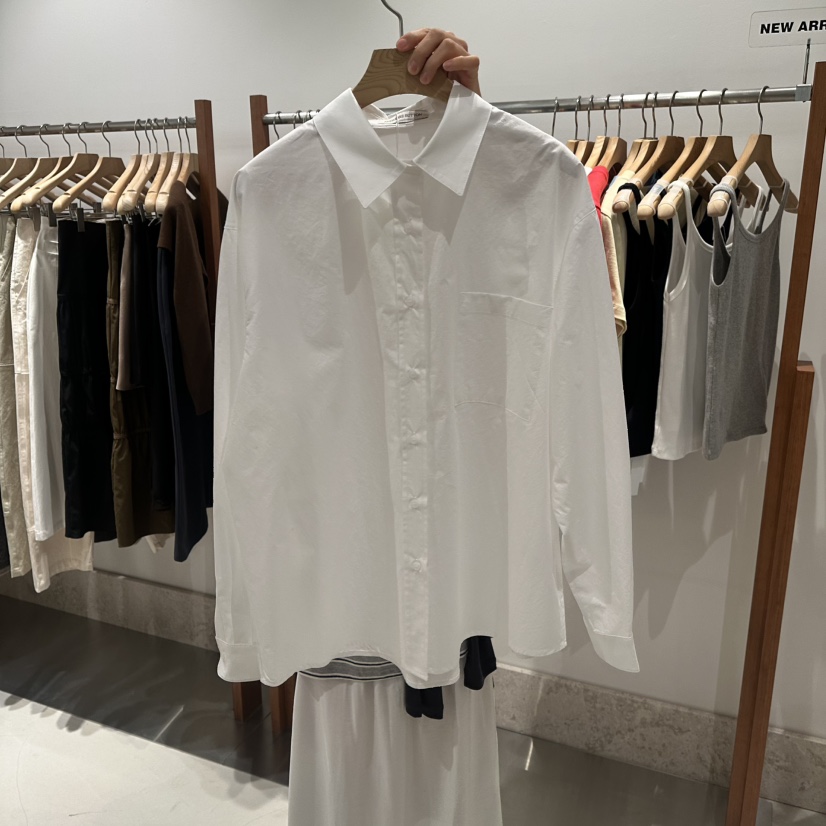 ANDMORE BUTTON韓國代購女裝新款職業休閑時尚襯衫蕾絲衫ANDMORE BUTTON襯衫/蕾絲衫圖色1