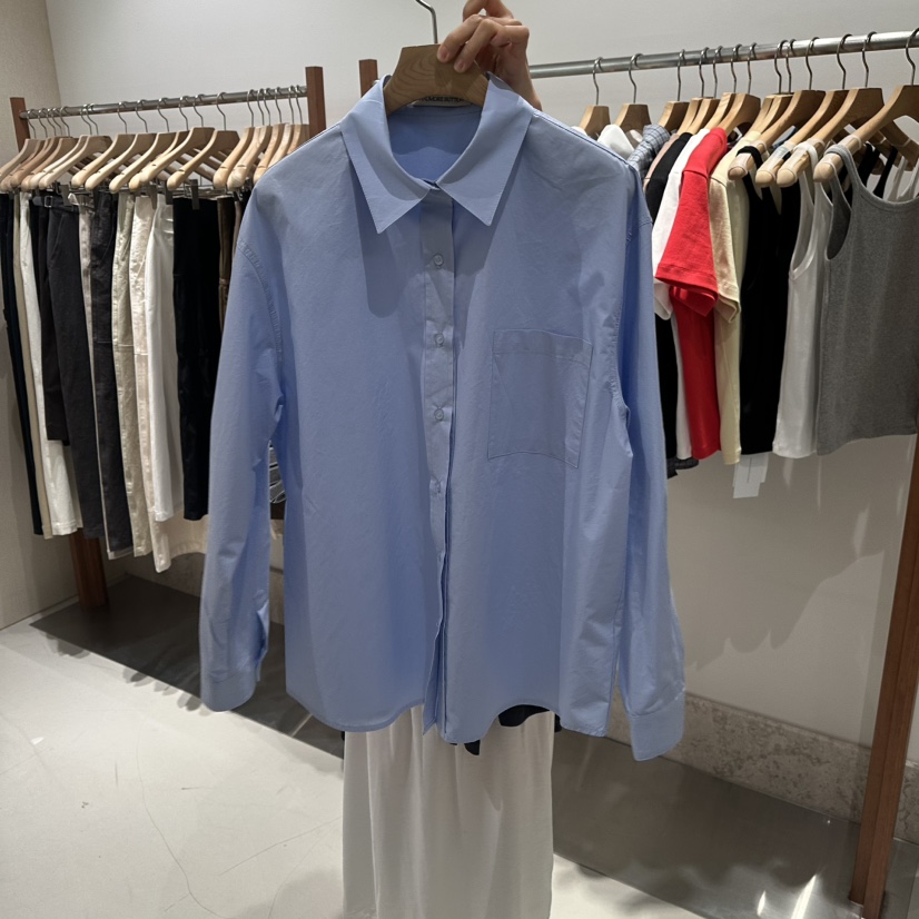 ANDMORE BUTTON韓國代購女裝新款職業休閑時尚襯衫蕾絲衫ANDMORE BUTTON襯衫/蕾絲衫圖色3