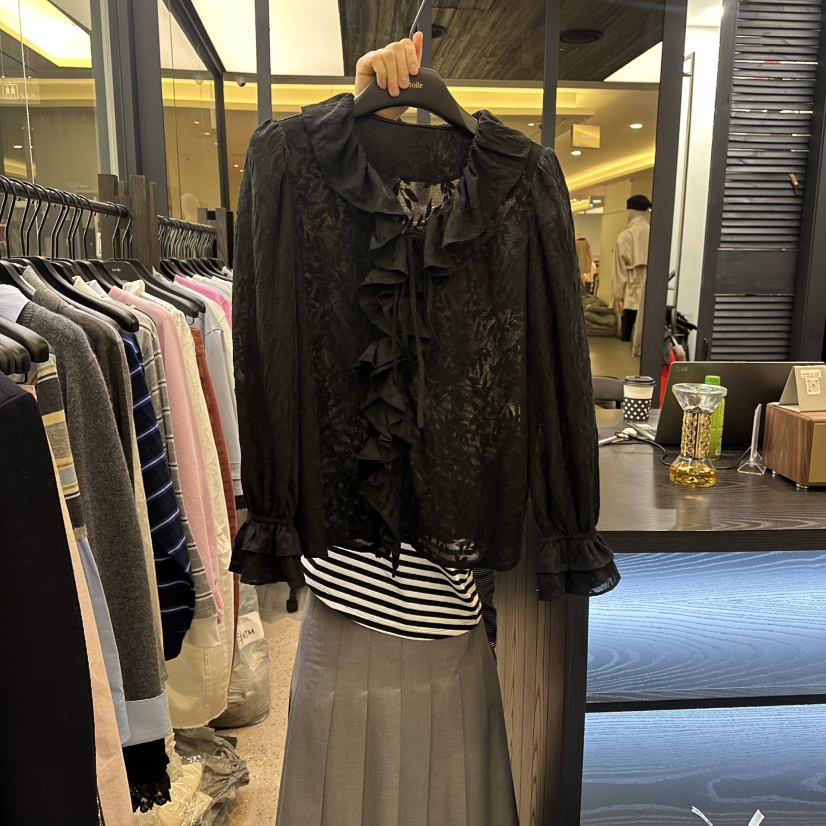 LE ETOILE東大門直郵女裝新品人氣熱賣休閑職業襯衫蕾絲衫LE ETOILE襯衫/蕾絲衫圖色2