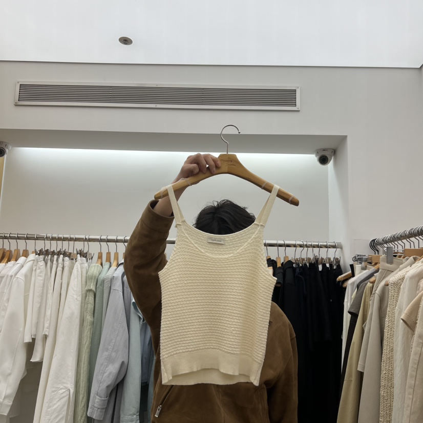 DRESS ROOM韓國直郵女士新款時尚休閑26春季人氣吊帶背心DRESS ROOM吊帶/背心圖色2