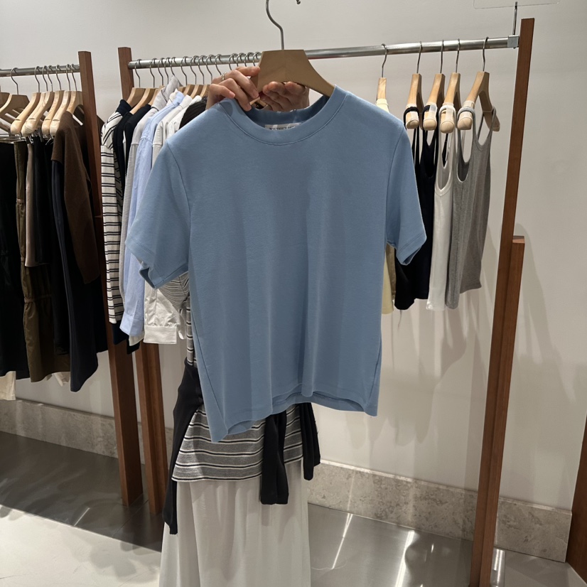 ANDMORE BUTTON韓國直郵女士新品推薦休閑職業熱賣人氣T恤ANDMORE BUTTONT恤圖色3