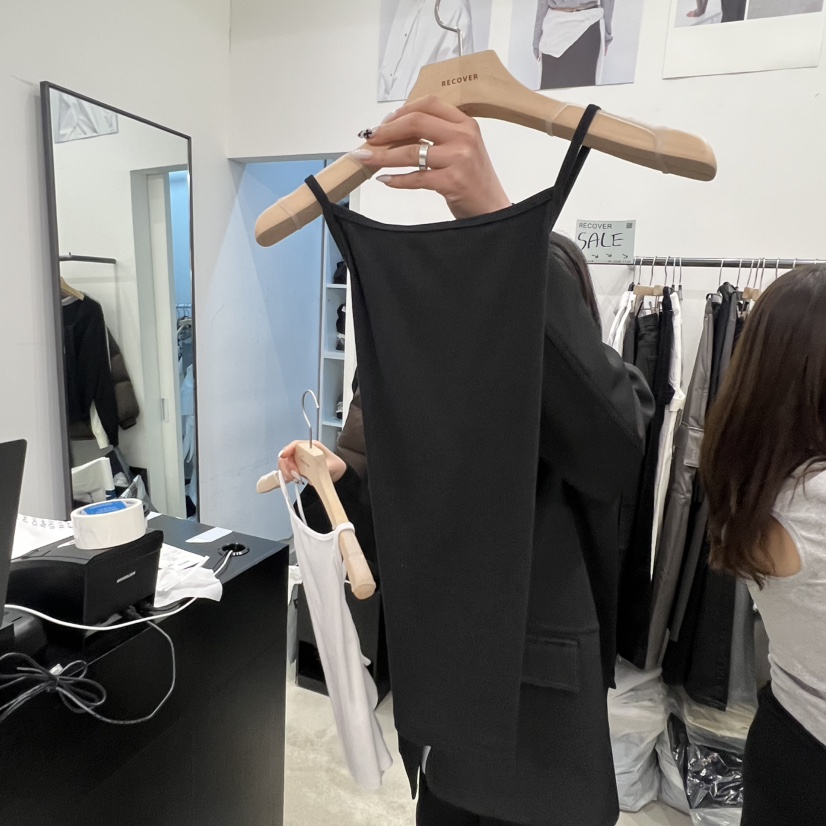 RECOVER東大門代購女裝新品休閑26春季人氣時尚熱賣吊帶背心RECOVER/MOMENT吊帶/背心圖色3