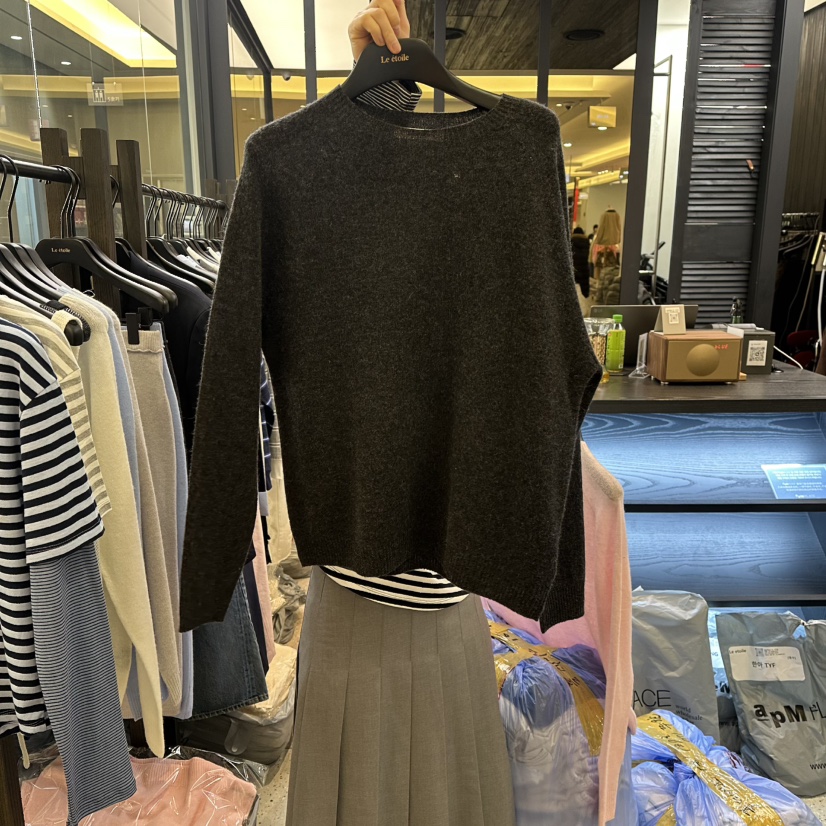 LE ETOILE東大門代購女裝新款休閑26春季時尚職業針織衫LE ETOILE針織衫圖色5