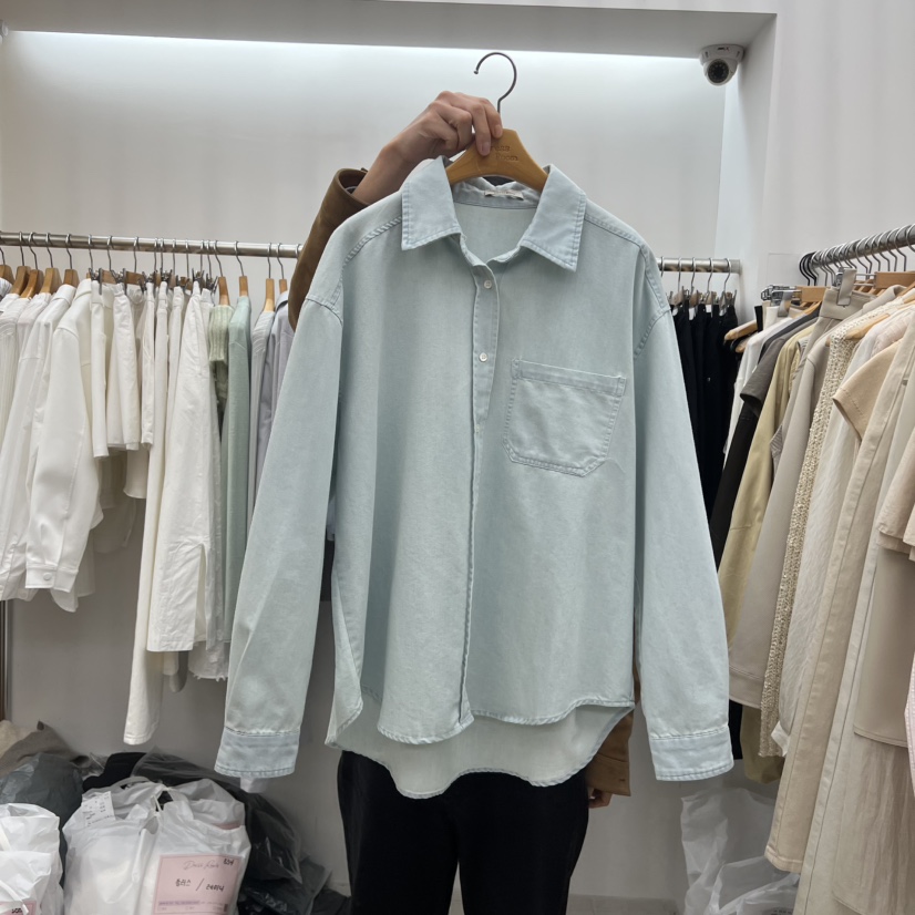 DRESS ROOM東大門代購女裝新品熱賣休閑人氣職業襯衫蕾絲衫DRESS ROOM襯衫/蕾絲衫圖色1