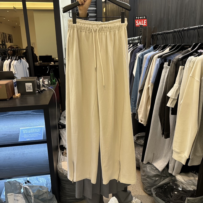 LE ETOILE韓國代購女裝新品休閑熱賣職業人氣休閑褲拉鏈LE ETOILE休閑褲圖色1