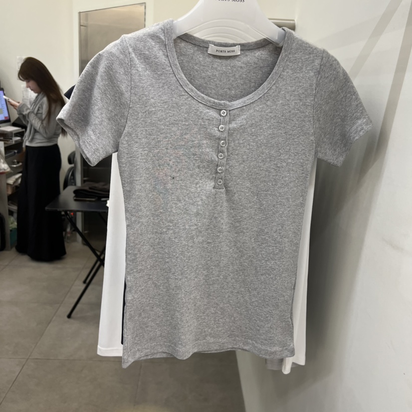 PORTS MOSS東大門實拍女士新品休閑時尚人氣熱賣推薦T恤PORTS MOSST恤圖色4