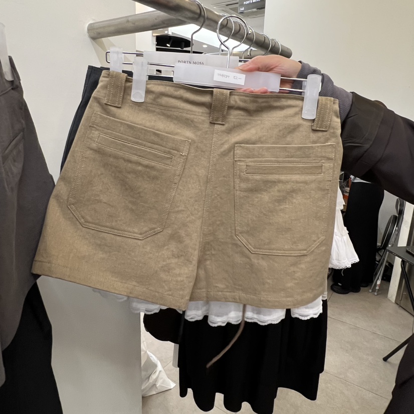 PORTS MOSS東大門代購女士新品推薦熱賣休閑職業26春季短褲PORTS MOSS短褲