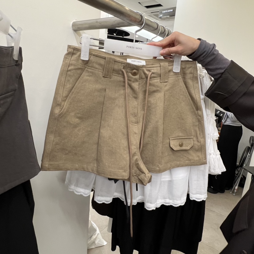 PORTS MOSS東大門代購女士新品推薦熱賣休閑職業26春季短褲PORTS MOSS短褲圖色1