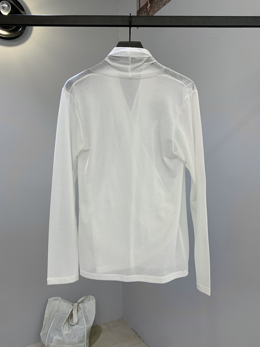 SOFTNESS東大門實拍女士新款26春季休閑熱賣長袖T恤披肩透明Softness/Cosmic長袖T恤