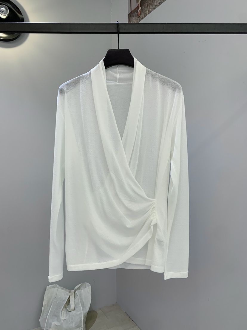 SOFTNESS東大門實拍女士新款26春季休閑熱賣長袖T恤披肩透明Softness/Cosmic長袖T恤圖色1