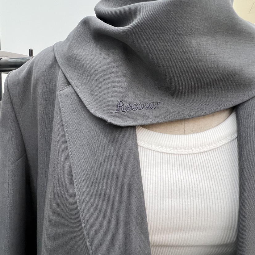 RECOVER東大門直郵女裝新款職業時尚休閑熱賣26春季套裝圍巾RECOVER/MOMENT套裝