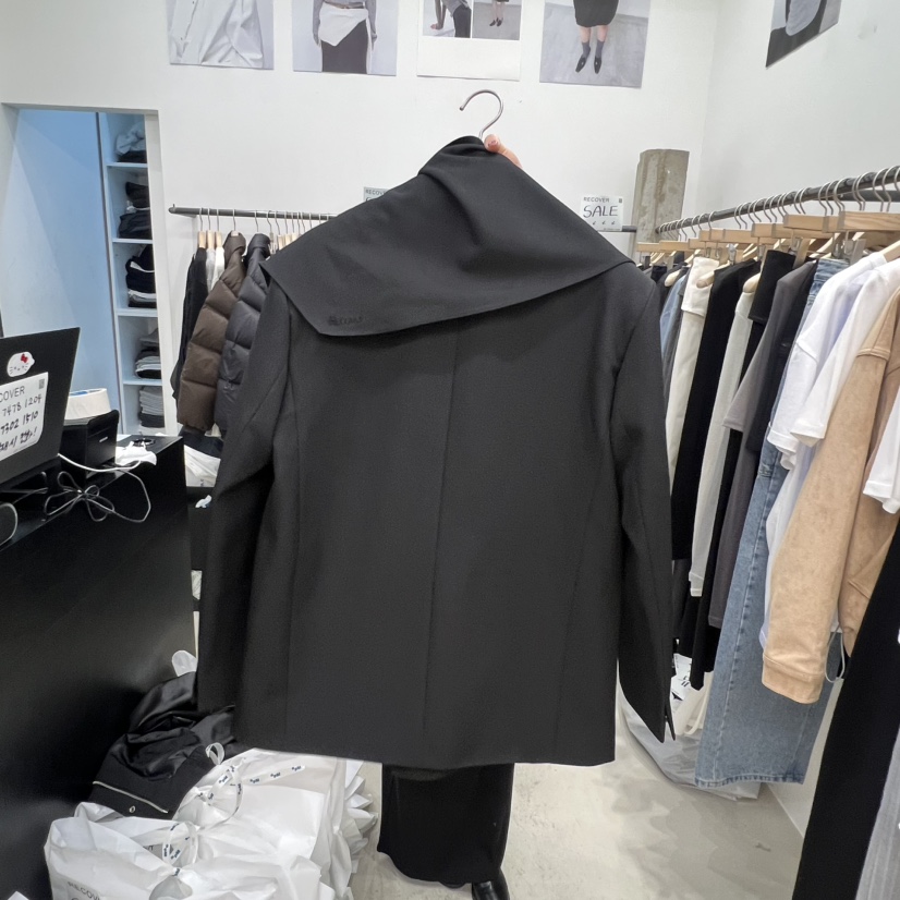 RECOVER東大門直郵女裝新款職業時尚休閑熱賣26春季套裝圍巾RECOVER/MOMENT套裝