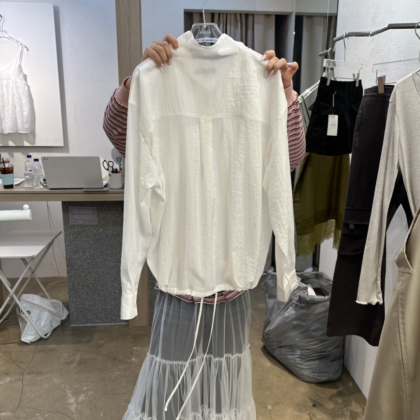 PLOVER東大門實拍女士新款休閑職業人氣時尚熱賣襯衫蕾絲衫PLO_VER襯衫/蕾絲衫