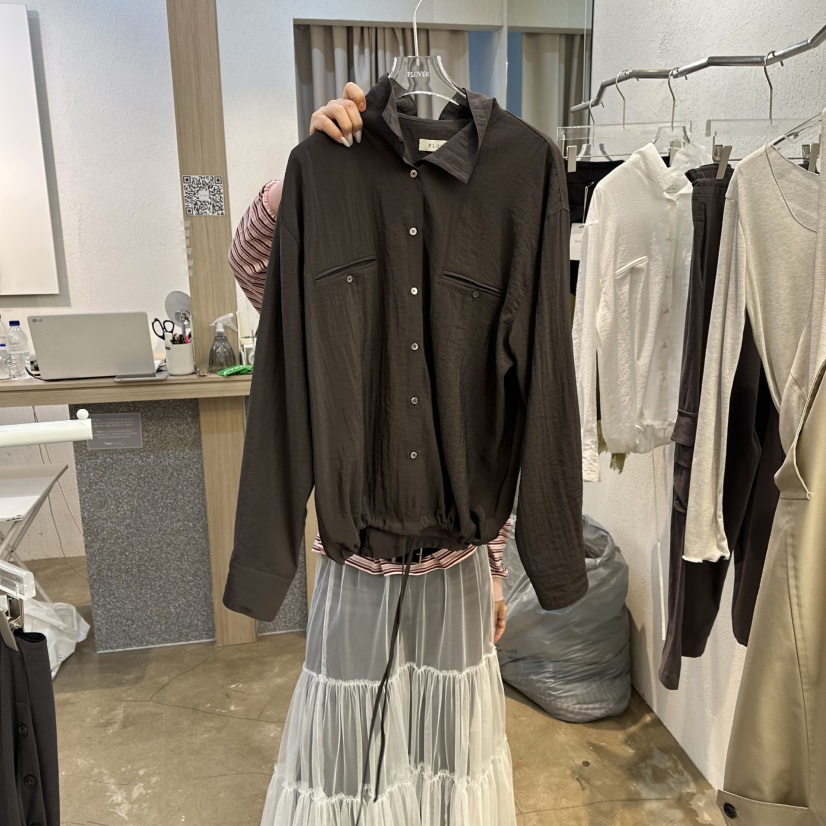 PLOVER東大門實拍女士新款休閑職業人氣時尚熱賣襯衫蕾絲衫PLO_VER襯衫/蕾絲衫圖色2