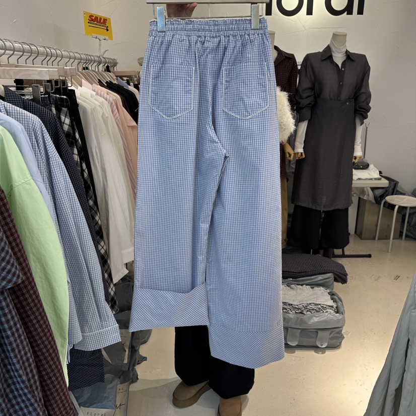 FLORAL韓國代購女士新款推薦熱賣26春季人氣休閑時尚休閑褲FLORAL休閑褲