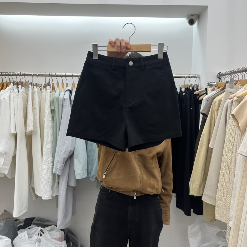 DRESS ROOM東大門實拍女士新品人氣熱賣休閑推薦短褲棉質DRESS ROOM短褲圖色2