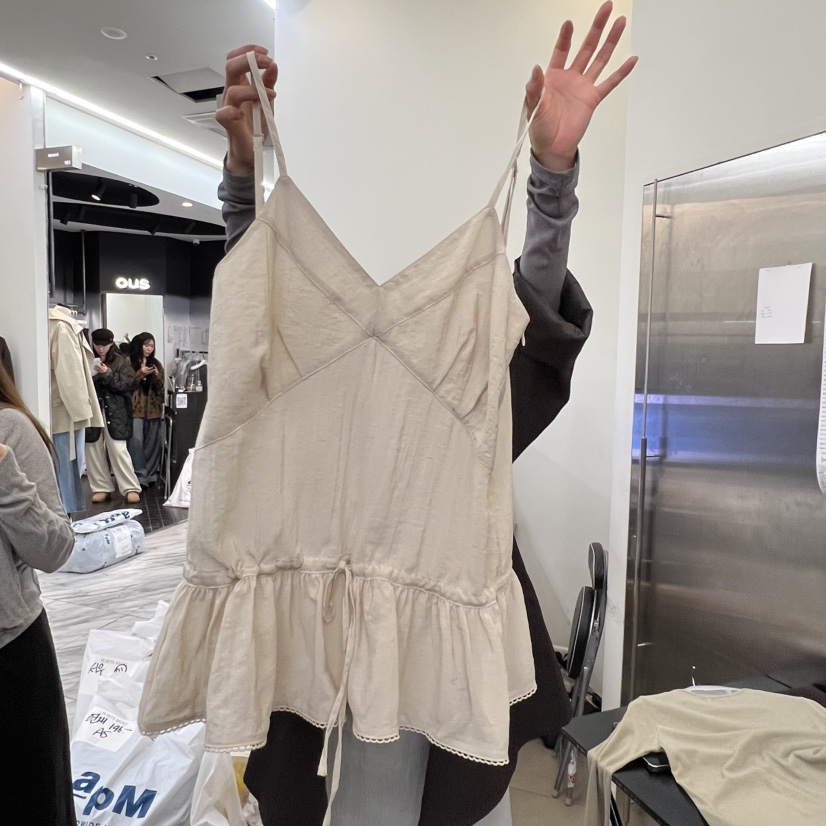 PORTS MOSS東大門實拍女士新款時尚人氣休閑推薦吊帶背心PORTS MOSS吊帶/背心圖色1