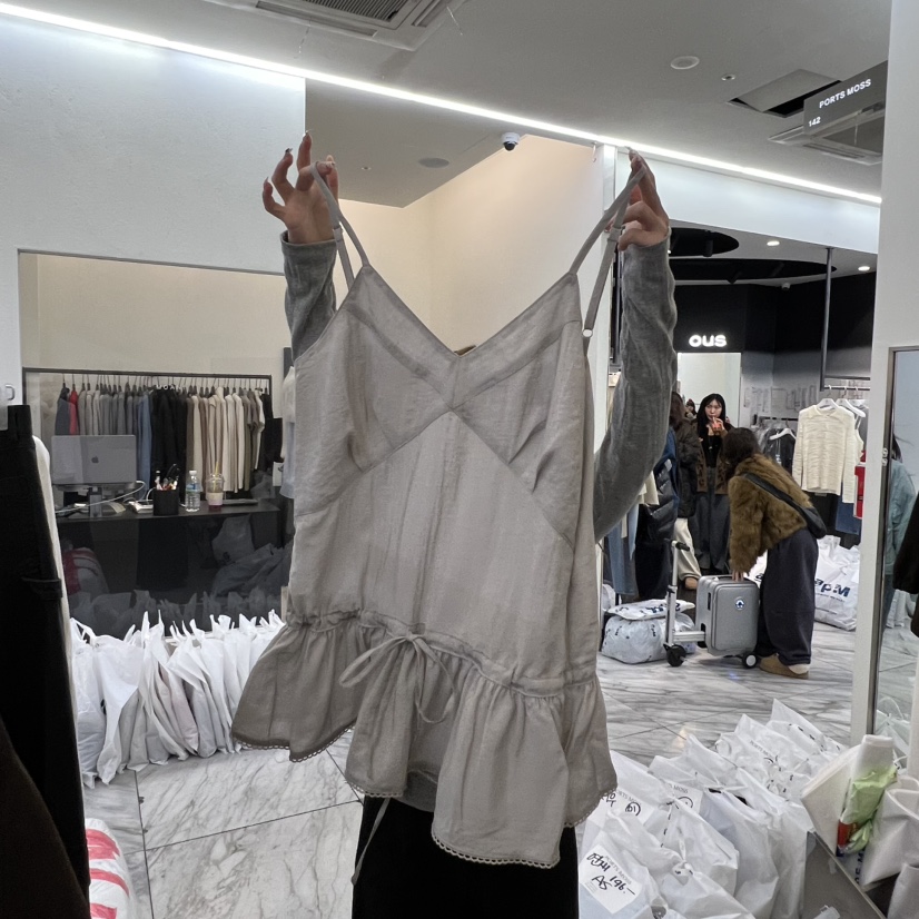 PORTS MOSS東大門實拍女士新款時尚人氣休閑推薦吊帶背心PORTS MOSS吊帶/背心圖色2