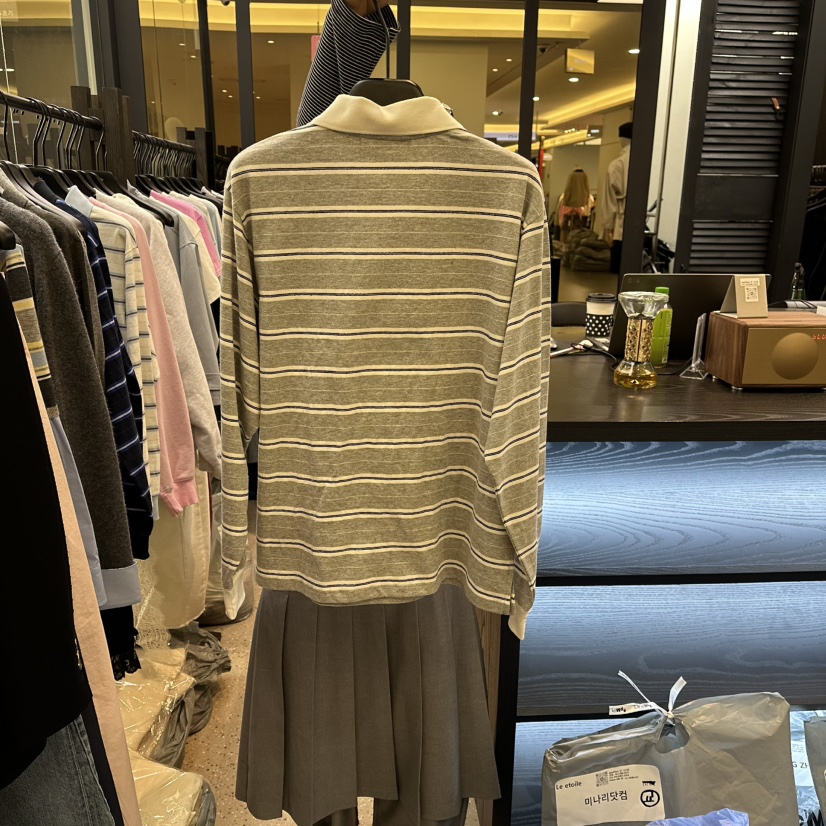 LE ETOILE韓國直郵女裝新款職業26春季時尚推薦衛衣拉鏈LE ETOILE衛衣