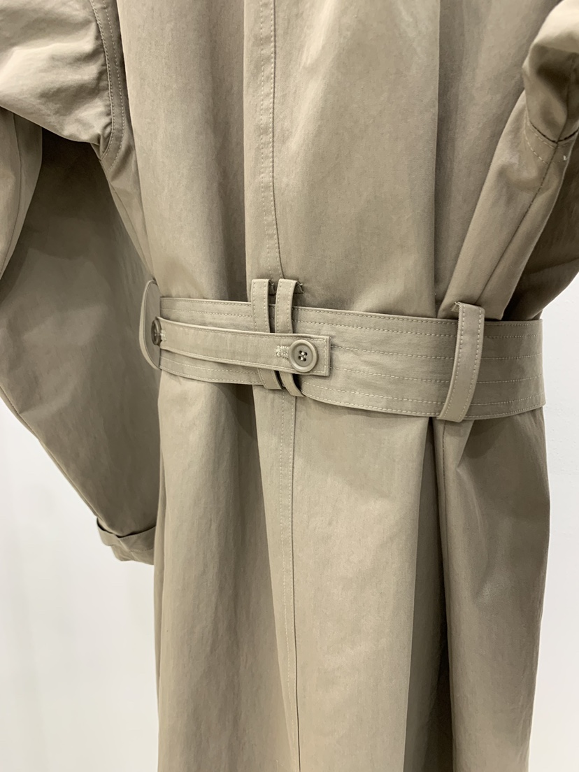 ARVE韓國直郵女士新品時尚熱賣職業推薦人氣長款風衣含腰帶ARVE長款風衣