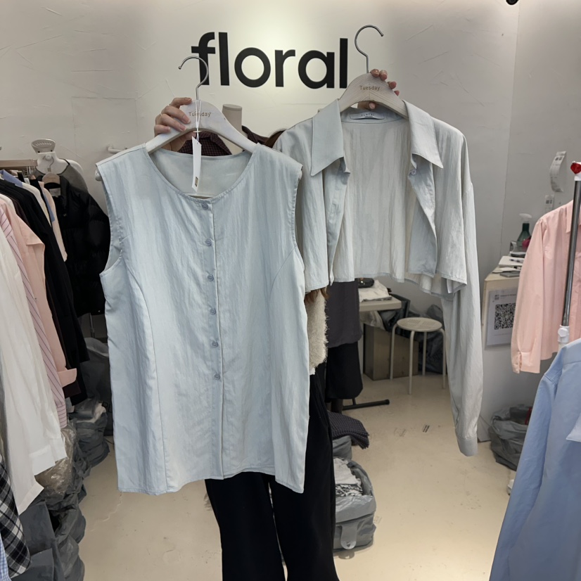 FLORAL東大門直郵女士新款26春季人氣熱賣推薦套裝兩件套FLORAL套裝