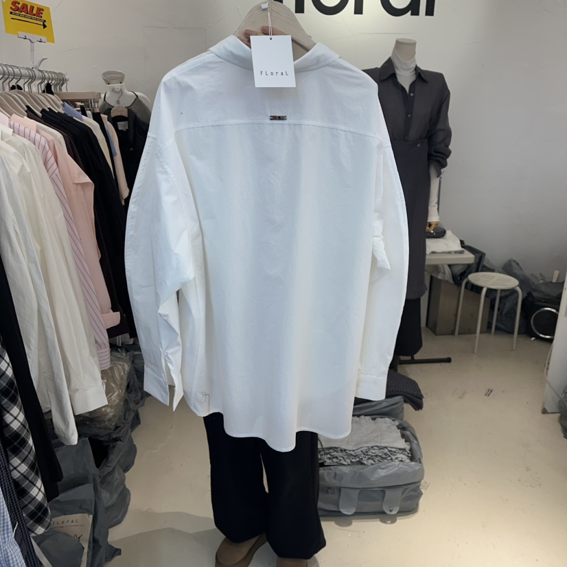 FLORAL韓國直郵女士新品熱賣時尚休閑人氣職業襯衫蕾絲衫FLORAL襯衫/蕾絲衫