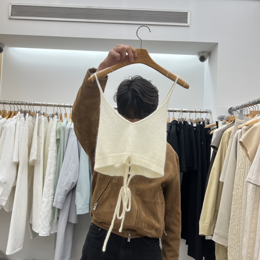 DRESS ROOM韓國直郵女裝新款休閑推薦人氣時尚職業吊帶背心DRESS ROOM吊帶/背心圖色1