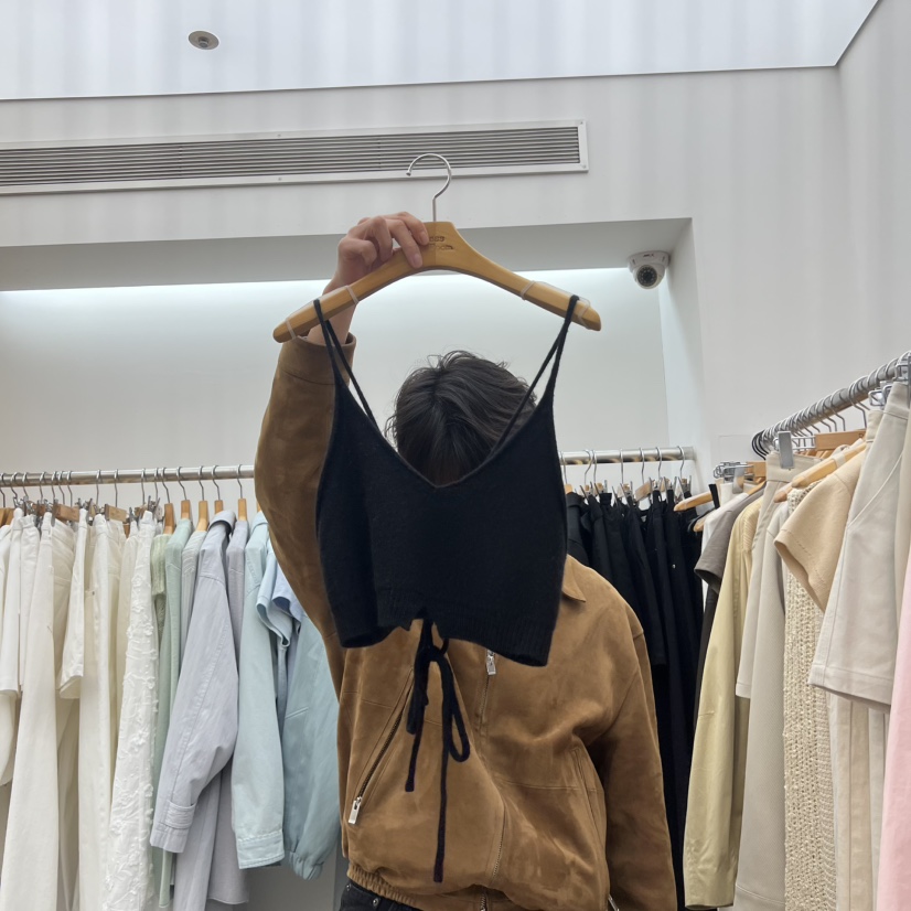 DRESS ROOM韓國直郵女裝新款休閑推薦人氣時尚職業吊帶背心DRESS ROOM吊帶/背心圖色2