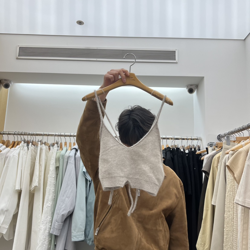 DRESS ROOM韓國直郵女裝新款休閑推薦人氣時尚職業吊帶背心DRESS ROOM吊帶/背心圖色3