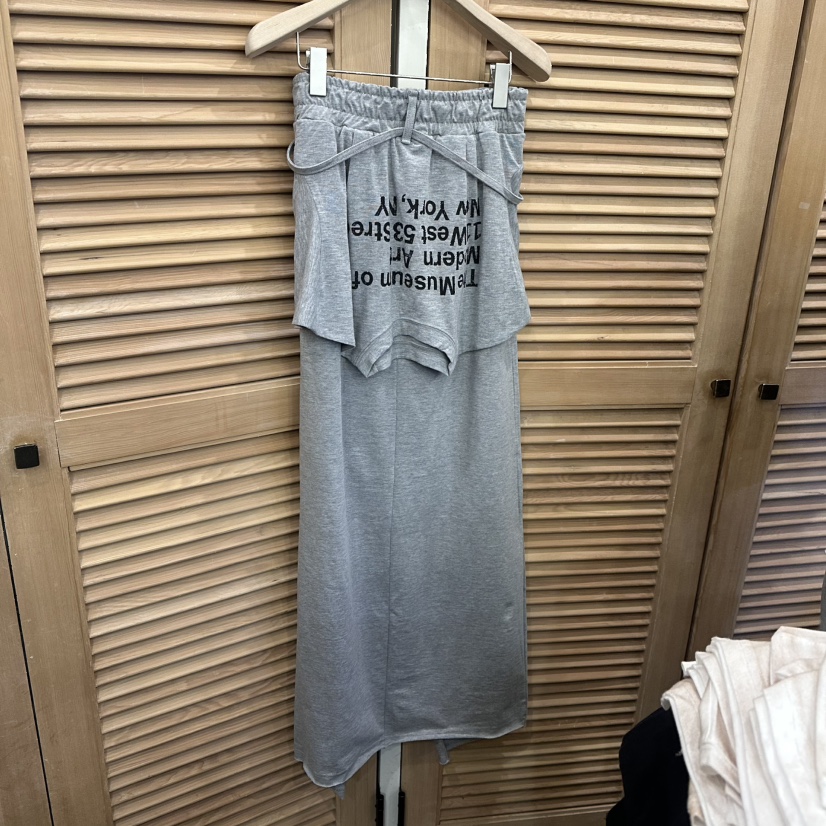 NUT韓國代購女裝新款休閑26春季人氣推薦職業熱賣時尚長裙NUT長裙