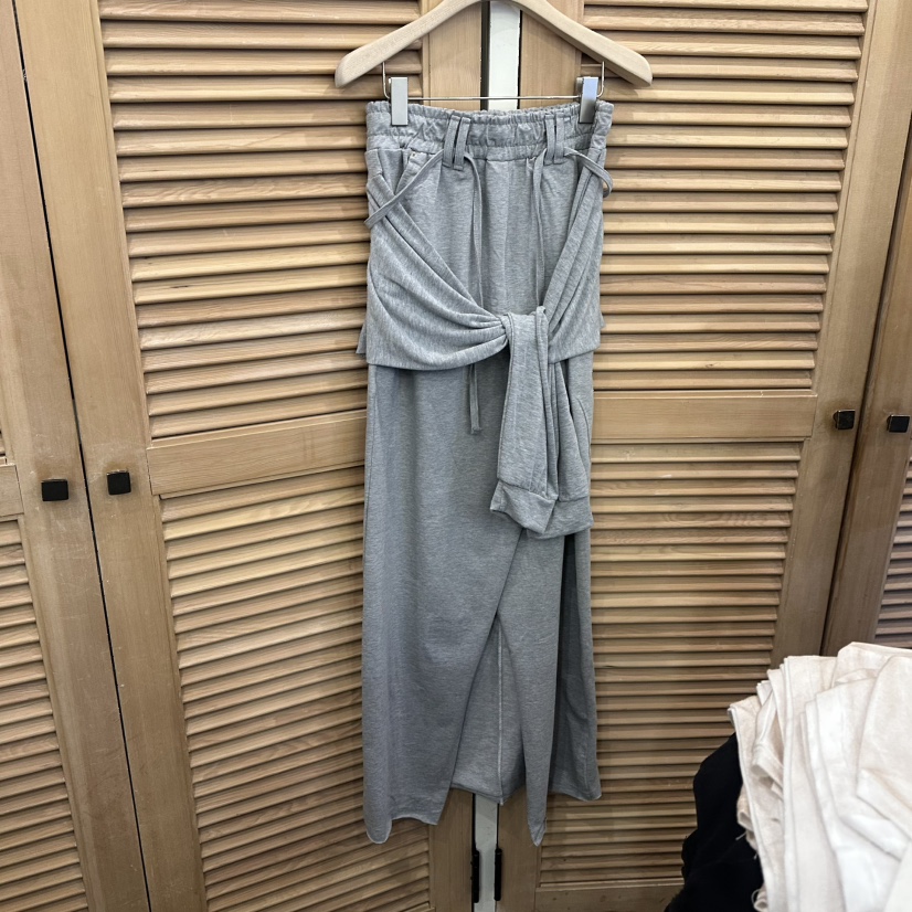 NUT韓國代購女裝新款休閑26春季人氣推薦職業熱賣時尚長裙NUT長裙圖色1