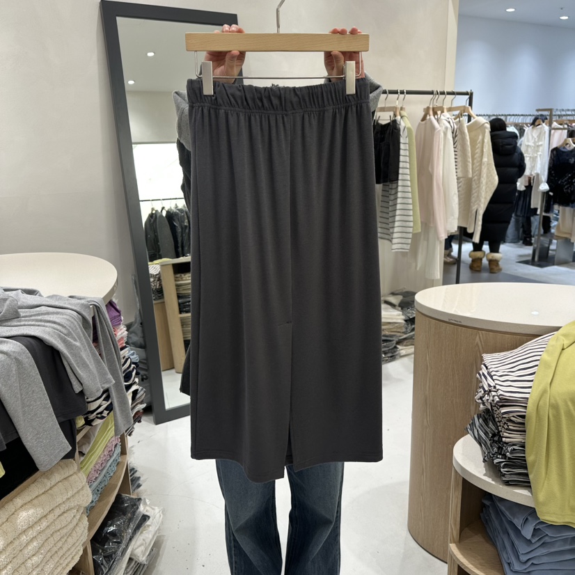 AURA韓國代購女裝新款推薦26春季休閑人氣時尚熱賣職業長裙Au ra長裙