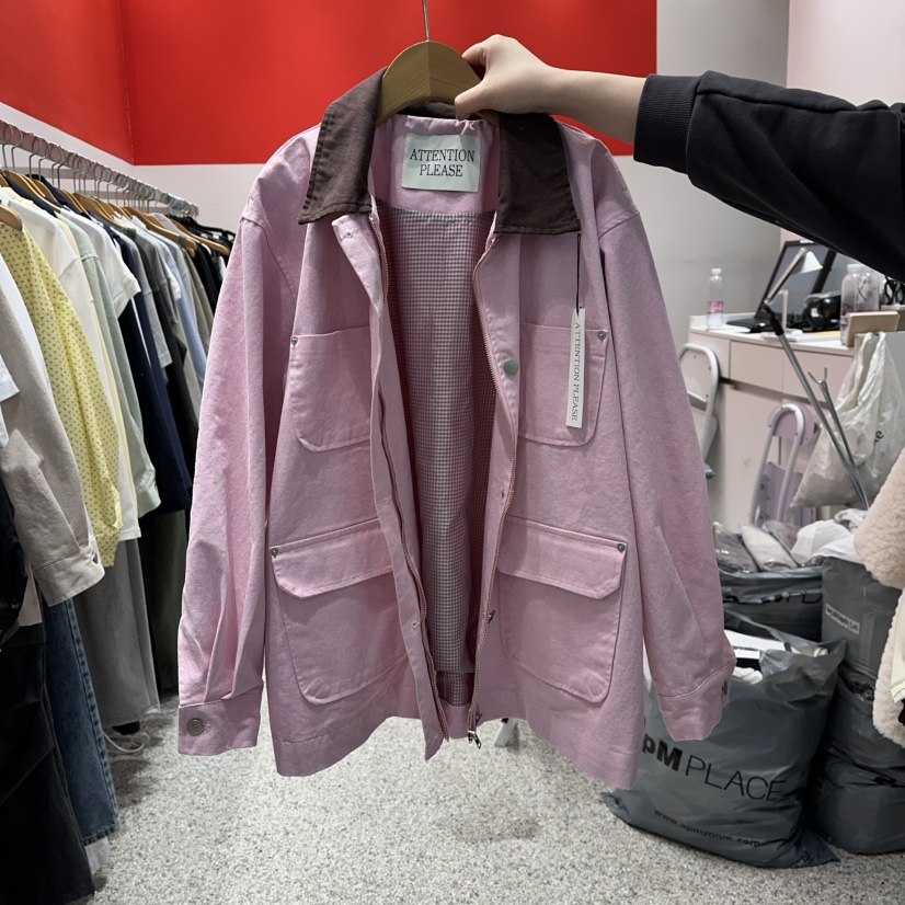 ATPZ東大門代購女士新品熱賣人氣休閑時尚推薦職業26春季夾克ATTENTION PLEAES夾克圖色1